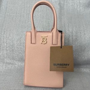 Brand New Burberry Purse with tags, Dusty Pink, Never Used